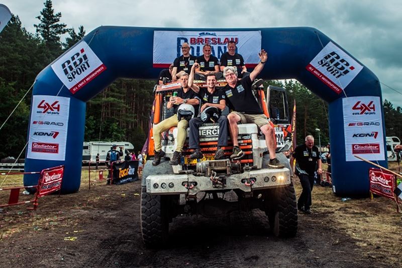 Giti Truck Racing Team Completes 1,300km Cross Country Poland Rally on One Set of Tires